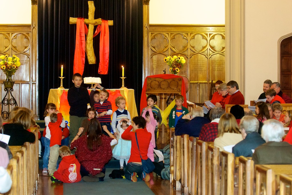 Time with children at worship